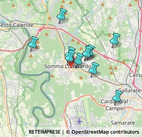 Mappa Via Guglielmo Marconi, 21019 Somma lombardo VA, Italia (2.77091)