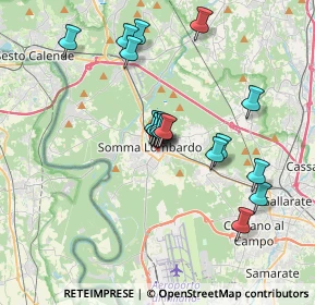Mappa Via Guglielmo Marconi, 21019 Somma lombardo VA, Italia (3.08222)