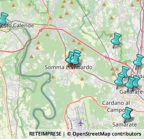 Mappa Via Guglielmo Marconi, 21019 Somma lombardo VA, Italia (4.78615)