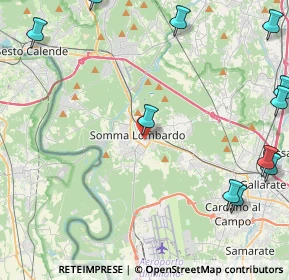 Mappa Via Guglielmo Marconi, 21019 Somma lombardo VA, Italia (6.48333)
