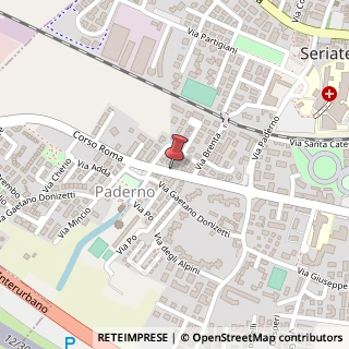 Mappa Corso Roma, 110, 24068 Seriate BG, Italia, 24068 Seriate, Bergamo (Lombardia)