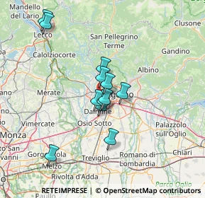 Mappa Via Generale Carlo Alberto Dalla Chiesa, 24048 Treviolo BG, Italia (10.80083)