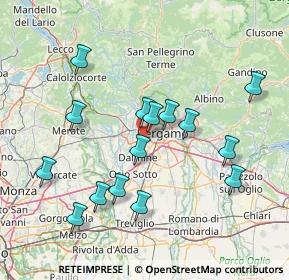 Mappa Via Generale Carlo Alberto Dalla Chiesa, 24048 Treviolo BG, Italia (14.95467)