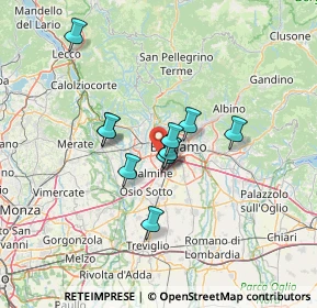 Mappa Via Generale Carlo Alberto Dalla Chiesa, 24048 Treviolo BG, Italia (9.67364)