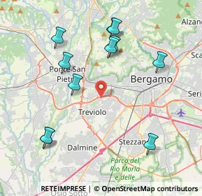 Mappa Via Generale Carlo Alberto Dalla Chiesa, 24048 Treviolo BG, Italia (4.35455)