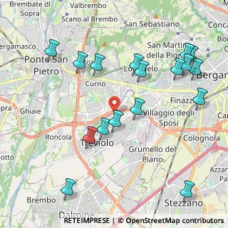 Mappa Via Generale Carlo Alberto Dalla Chiesa, 24048 Treviolo BG, Italia (2.27412)
