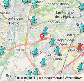 Mappa Via Generale Carlo Alberto Dalla Chiesa, 24048 Treviolo BG, Italia (3.14526)