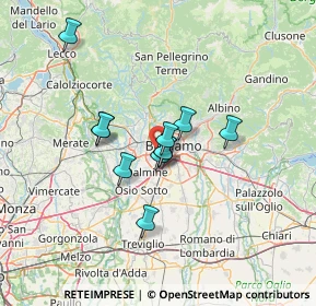 Mappa Via Gandhi, 24048 Treviolo BG, Italia (9.70364)
