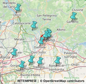 Mappa Via Gandhi, 24048 Treviolo BG, Italia (15.31083)