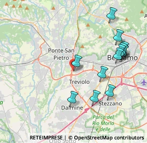 Mappa Via Europa, 24035 Curno BG, Italia (4.35769)