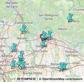 Mappa Via Europa, 24035 Curno BG, Italia (17.71846)