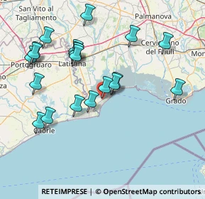 Mappa Via degli Artigiani Est, 33054 Lignano Sabbiadoro UD, Italia (16.029)