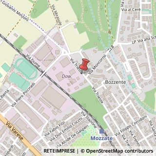 Mappa Via Trieste, 66, 22076 Mozzate, Como (Lombardia)