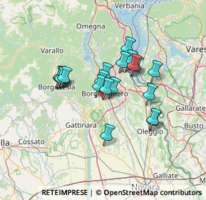 Mappa ViaTorino, 28060 Borgomanero NO, Italia (10.628)