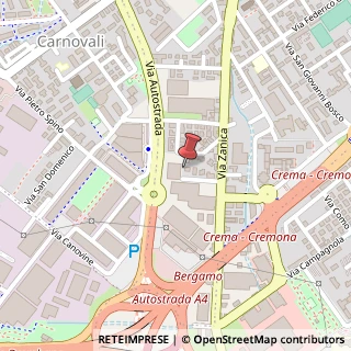 Mappa Via Antonio Manzi, 10, 24126 Bergamo, Bergamo (Lombardia)