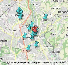 Mappa Viale Giuseppe Garibaldi, 20841 Carate Brianza MB, Italia (1.53)