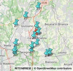 Mappa Viale Giuseppe Garibaldi, 20841 Carate Brianza MB, Italia (3.972)