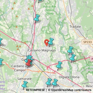 Mappa Vicolo Negri, 21050 Cairate VA, Italia (6.07933)