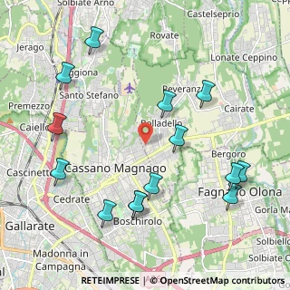 Mappa Vicolo Negri, 21050 Cairate VA, Italia (2.37643)