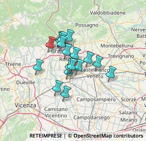 Mappa Via Statue, 36028 Rossano Veneto VI, Italia (9.1)