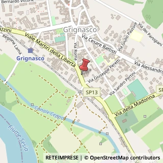 Mappa Via IV Novembre, 11, 28075 Grignasco NO, Italia, 28075 Grignasco, Novara (Piemonte)