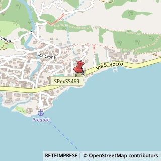 Mappa Via Canonico Leopoldo Gentili, 28, 24060 Predore, Bergamo (Lombardia)