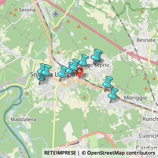 Mappa Centro commerciale il Gigante a, 21019 Somma Lombardo VA, Italia (1.33545)