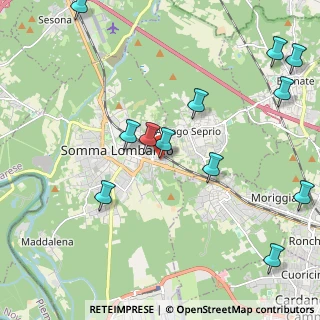 Mappa Centro commerciale il Gigante a, 21019 Somma Lombardo VA, Italia (2.52667)