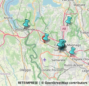Mappa Via Albania, 21019 Somma Lombardo VA, Italia (6.59909)