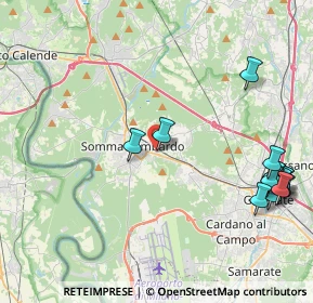 Mappa Via Albania, 21019 Somma Lombardo VA, Italia (5.348)