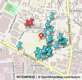 Mappa Via Giovanni Boccaccio, 20841 Carate Brianza MB, Italia (0.17931)