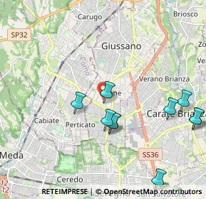 Mappa Via Giovanni Boccaccio, 20841 Carate Brianza MB, Italia (2.72)