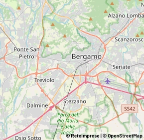 Mappa 24127 Bergamo BG, Italia (5.411)