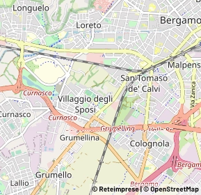 Mappa 24127 Bergamo BG, Italia (1.505)