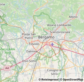 Mappa 24127 Bergamo BG, Italia (5.4315)
