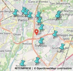 Mappa Via Europa, 24048 Curno BG, Italia (2.24929)