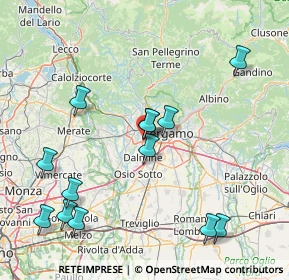 Mappa 24048 Curno BG, Italia (17.76077)