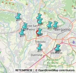 Mappa 24048 Curno BG, Italia (3.30727)