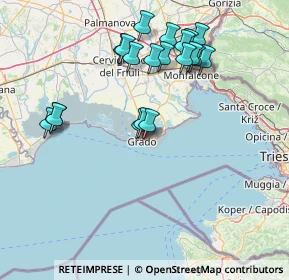 Mappa Viale S. Francesco, 34073 Grado GO, Italia (15.324)