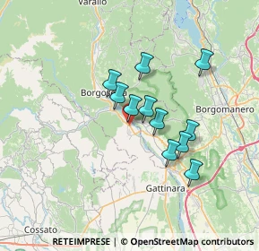 Mappa Strada Fanghetti, 13037 Serravalle Sesia VC, Italia (5.32364)