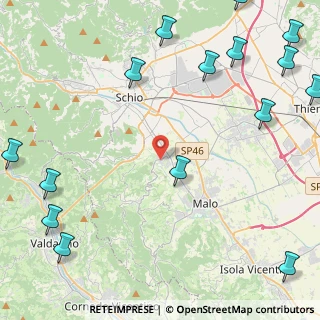 Mappa Via Roma, 36030 San Vito di Leguzzano VI, Italia (6.768)