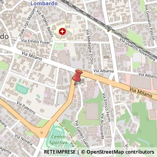 Mappa Corso della Repubblica, 99, 21019 Somma Lombardo, Varese (Lombardia)