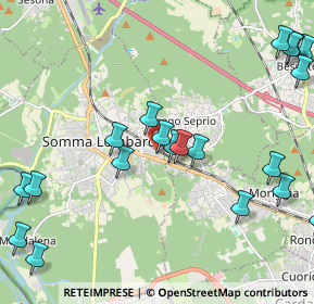 Mappa Somma Lombardo, 21019 Somma Lombardo VA, Italia (2.6455)