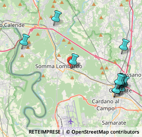 Mappa Somma Lombardo, 21019 Somma Lombardo VA, Italia (5.19083)