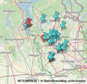 Mappa Somma Lombardo, 21019 Somma Lombardo VA, Italia (11.532)