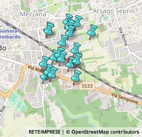 Mappa Somma Lombardo, 21019 Somma Lombardo VA, Italia (0.342)