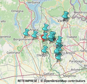 Mappa Via Cristoforo Colombo, 21019 Somma Lombardo VA, Italia (10.02722)