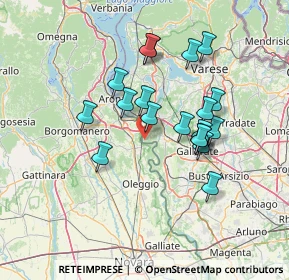 Mappa Via Cristoforo Colombo, 21019 Somma Lombardo VA, Italia (12.21263)