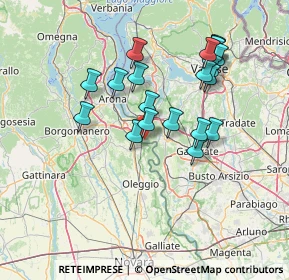 Mappa Via Cristoforo Colombo, 21019 Somma Lombardo VA, Italia (13.316)