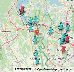 Mappa Via Cristoforo Colombo, 21019 Somma Lombardo VA, Italia (9.5245)